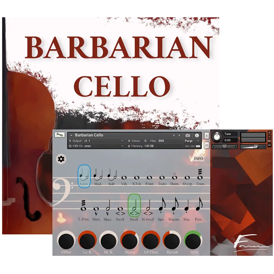 David Forner Barbarian Cello